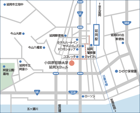 延岡スクール地図