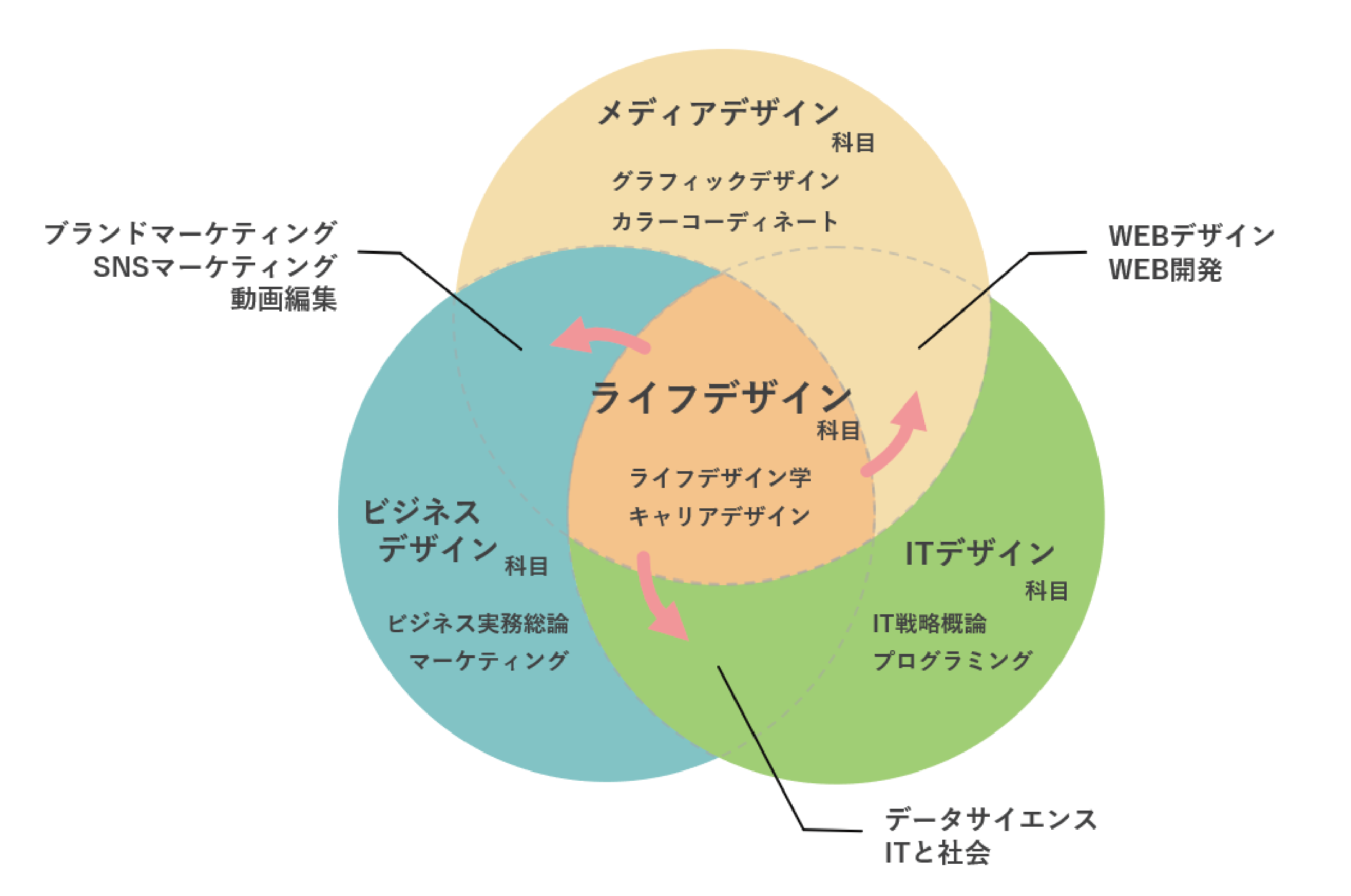 ライフデザイン総合学科グラフ